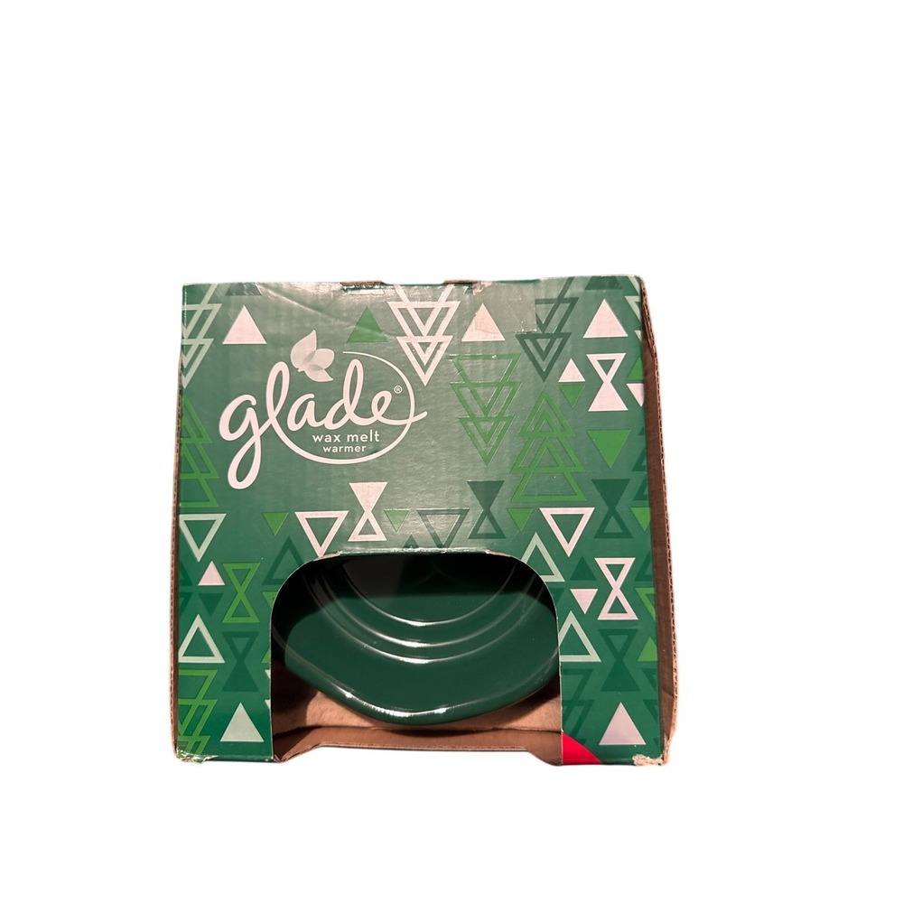 NEW Glade Electric Wax Melt Warmer Green Limited Winter Collection SC Johnson‎ - Picture 2 of 2